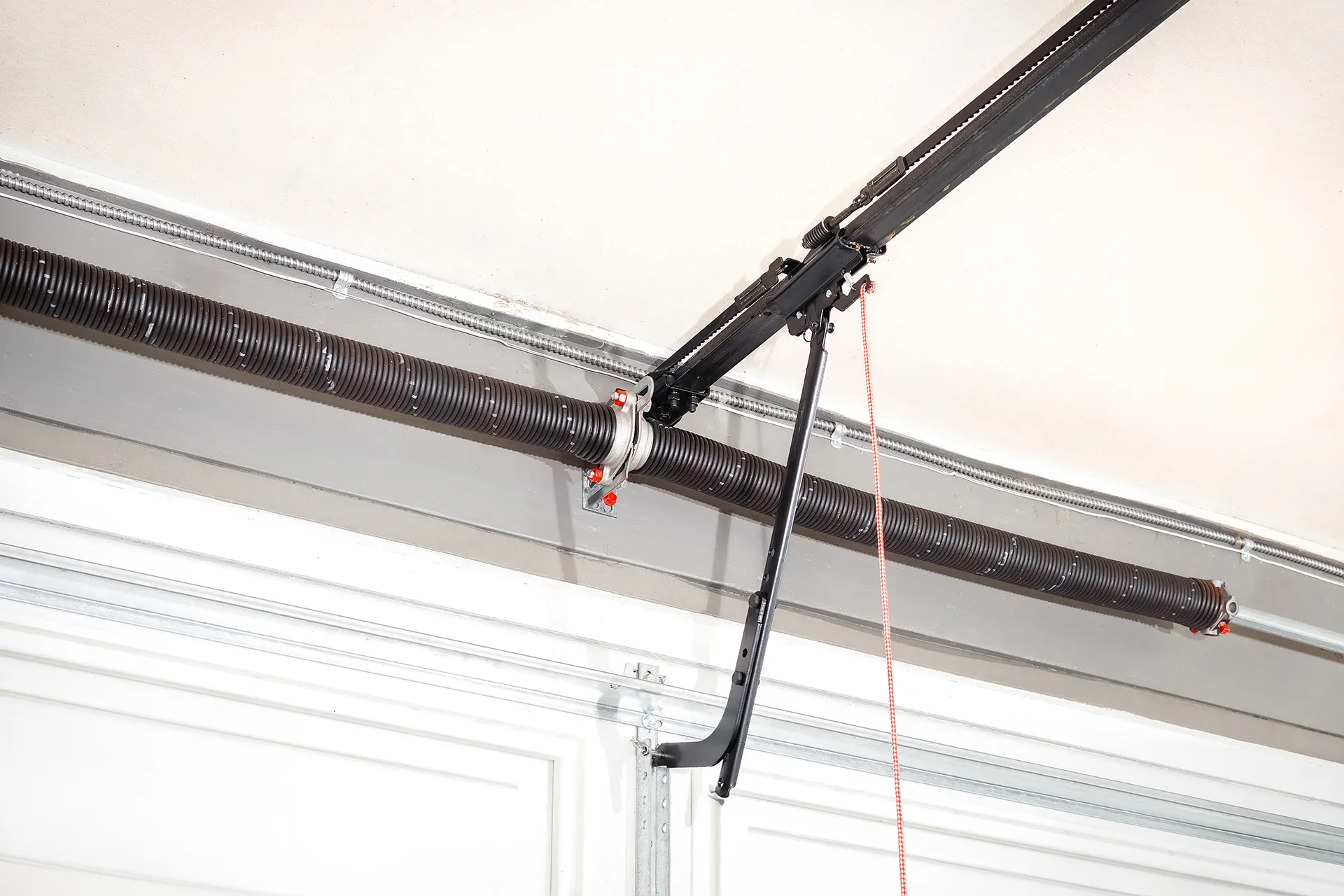 New garage door spring.