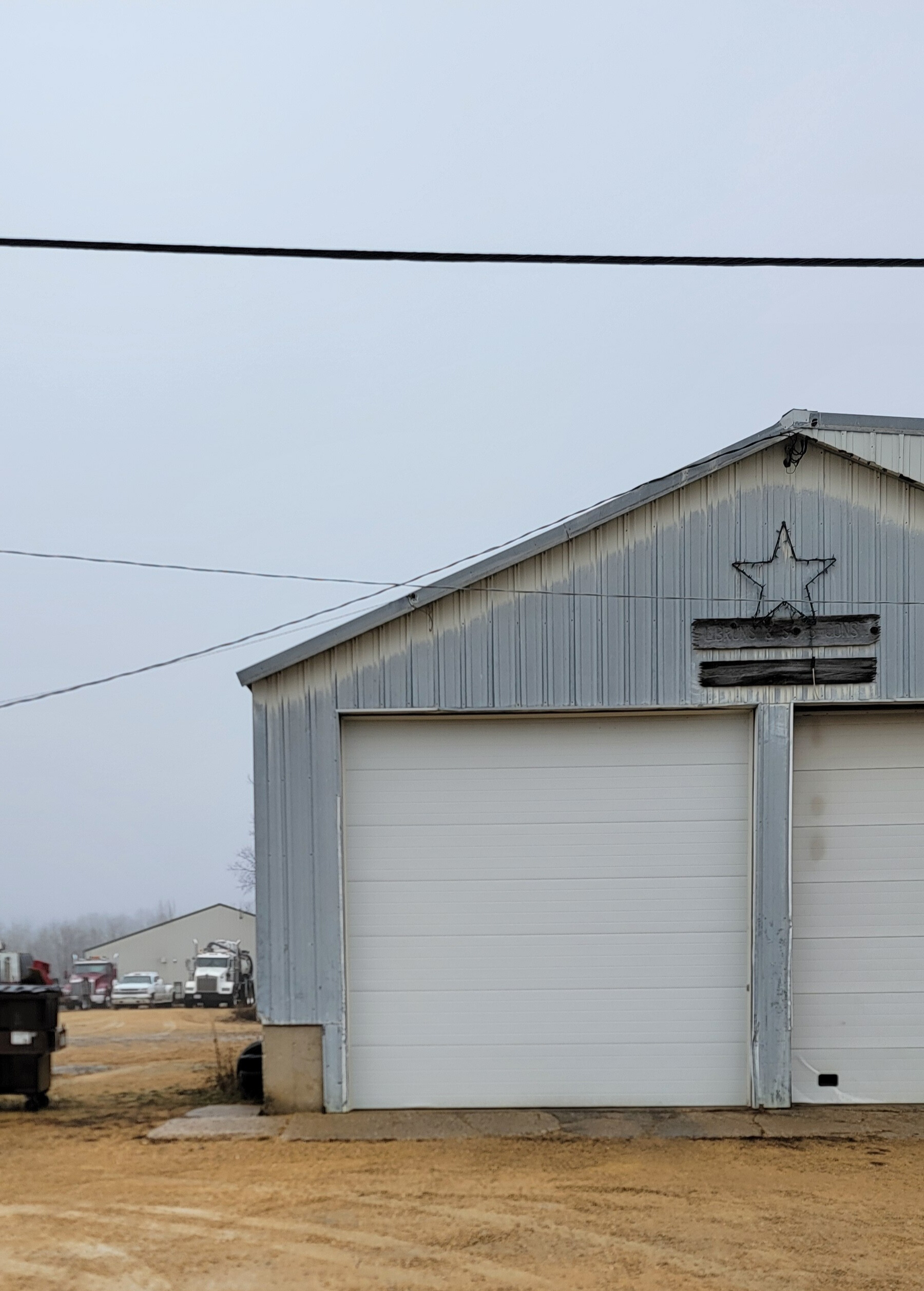 An image of a commercial garage door.